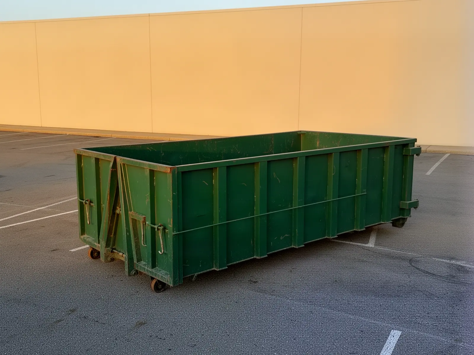 Roll-off dumpster from Pete's Milwaukee Dumpster Rental in Milwaukee, WI